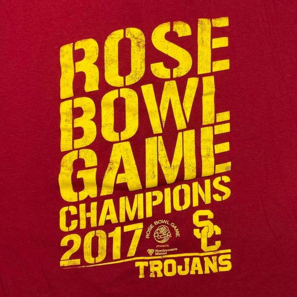 USC Trojans college football shirt   2017 Rose‎ Bowl game